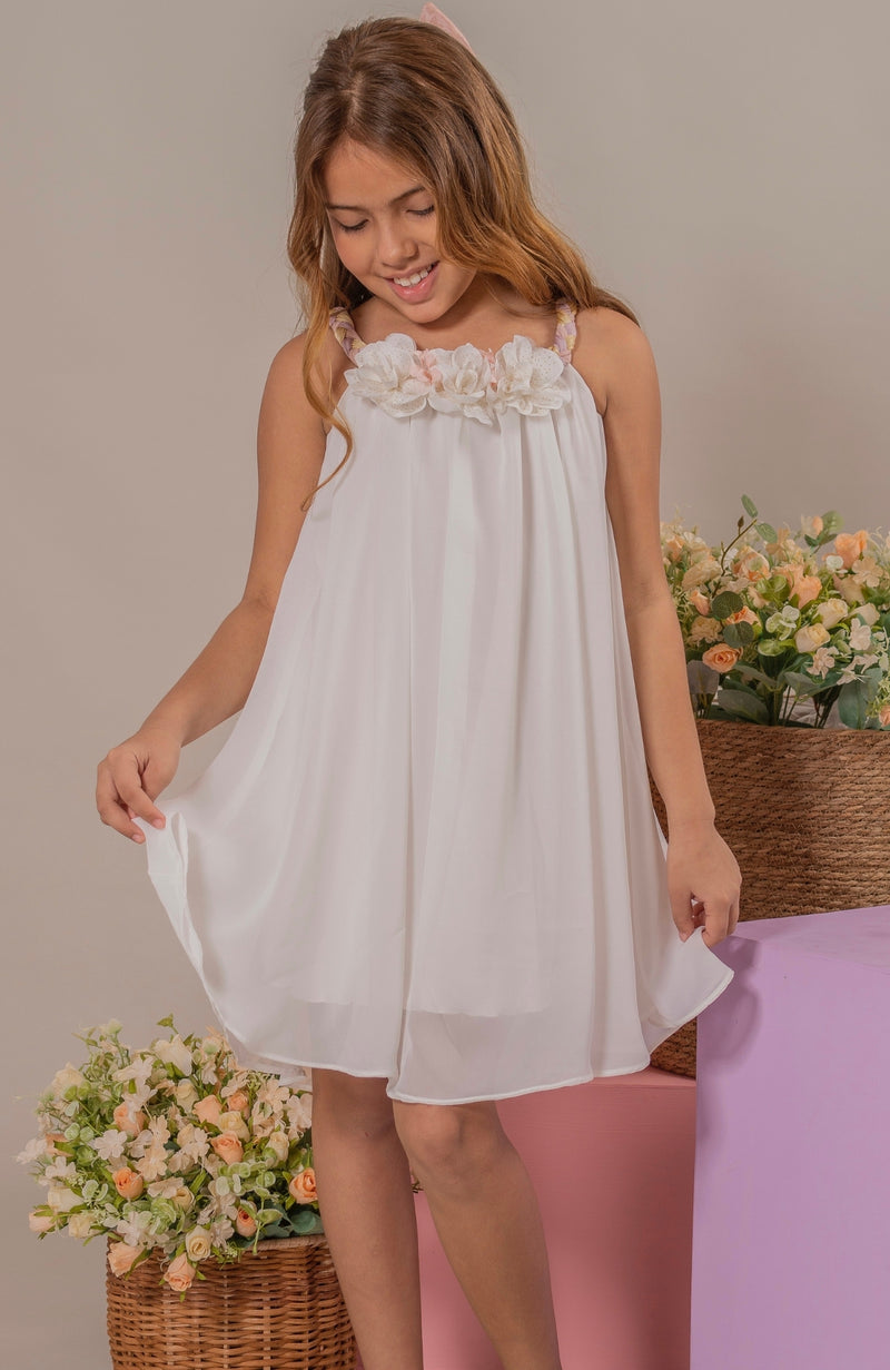 Vestido para Niña Soy Auténtica - Beige