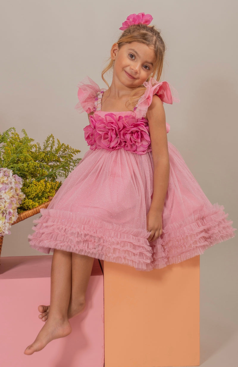 Vestido para Niña Soy Capaz - Rosa