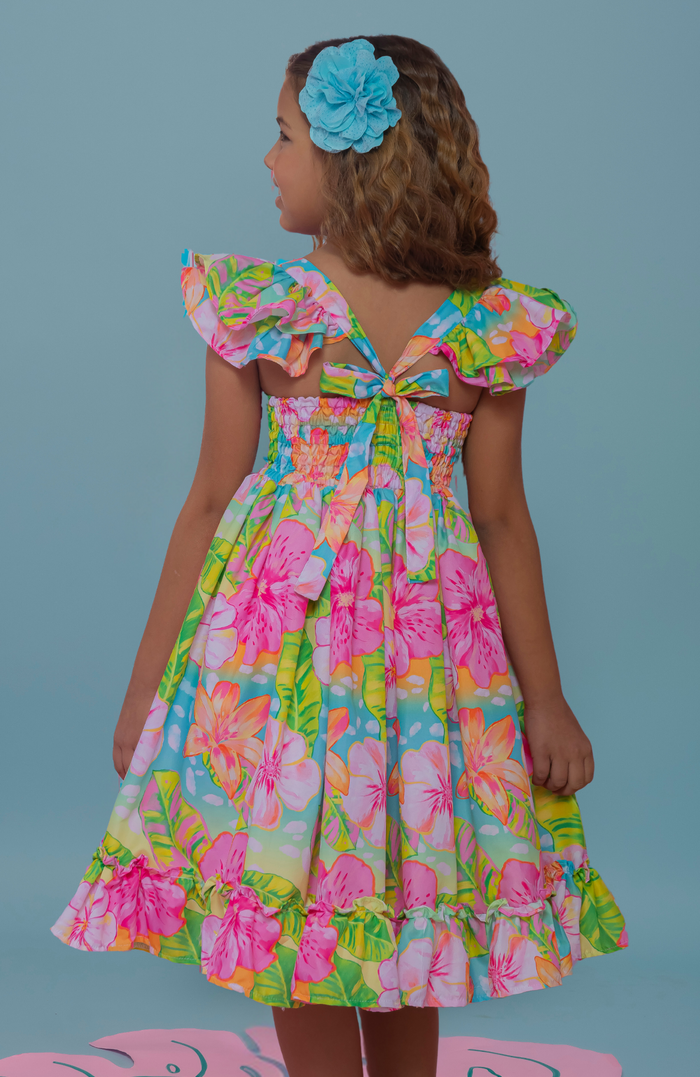 Vestido para Niña Dollie – Lilo Couture - Ropa de Diseño para Niñas