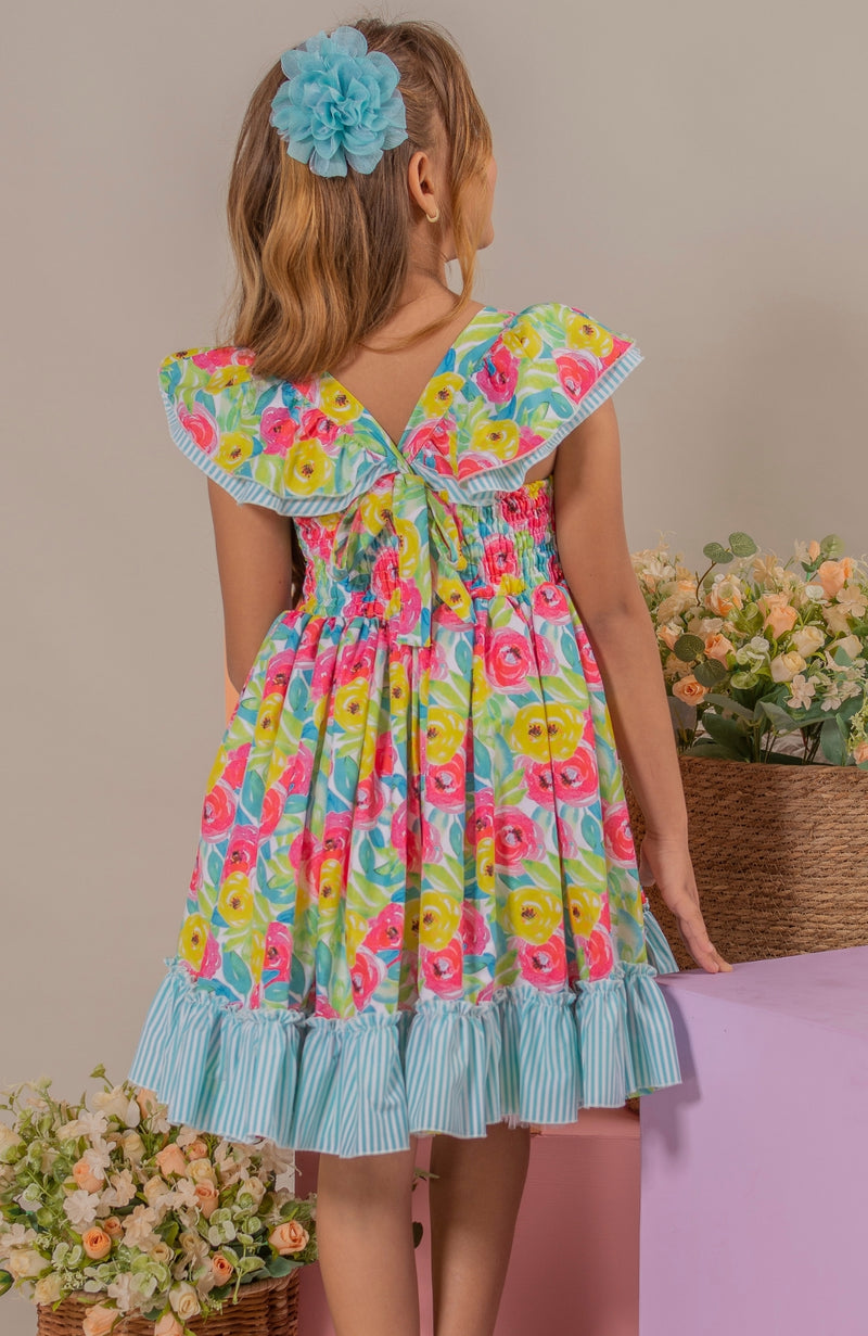 Vestido para Bebé Soy Romántica - Multicolor