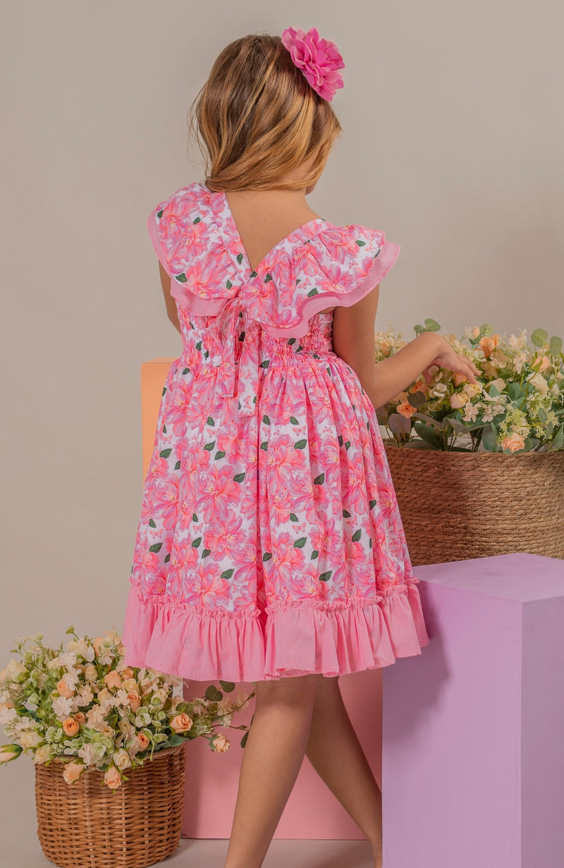 Vestido para Niña Soy Romántica - Rosa