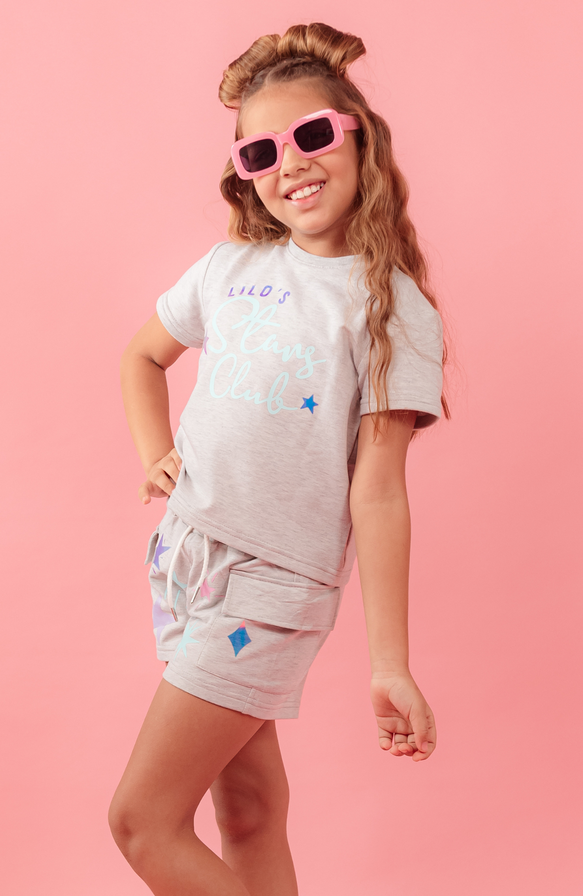 Set Niña Stars Club Short