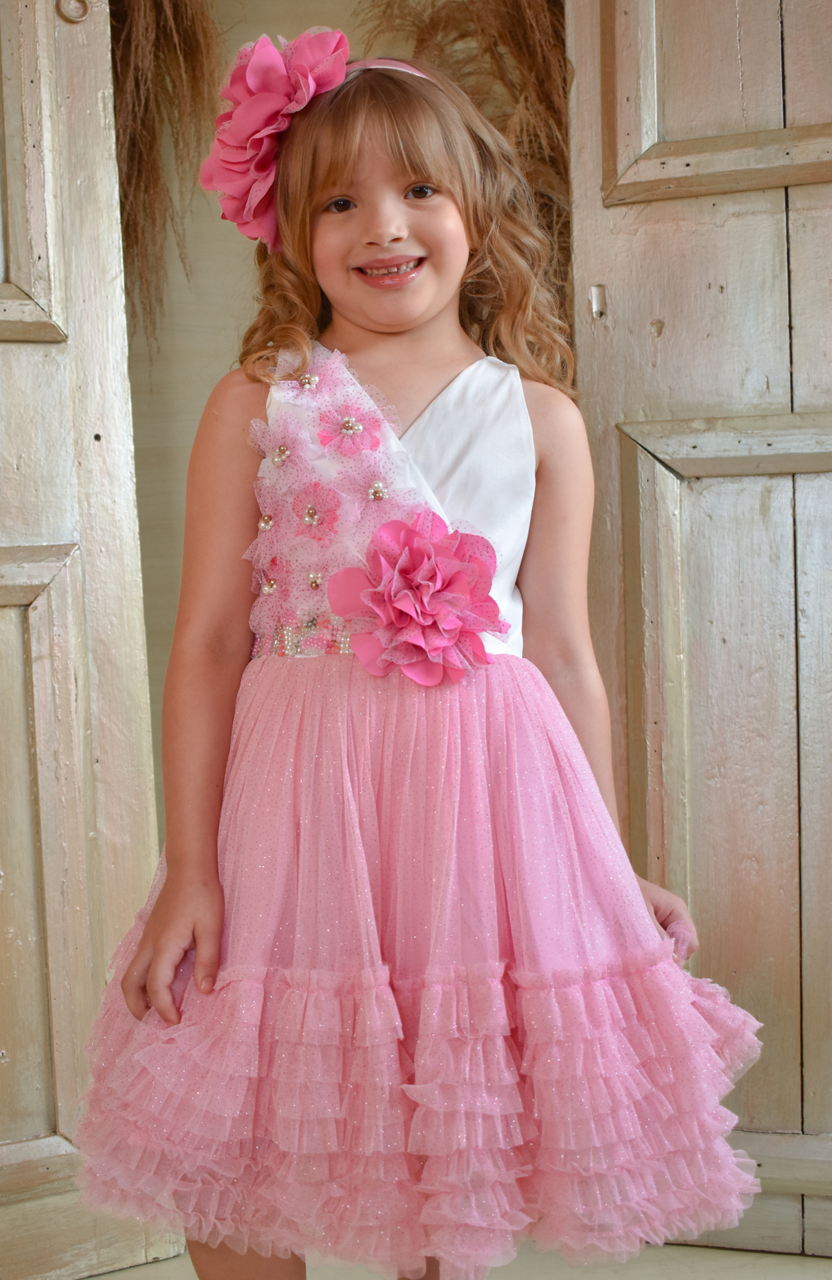 Vestido para Niña Dollie – Lilo Couture - Ropa de Diseño para Niñas